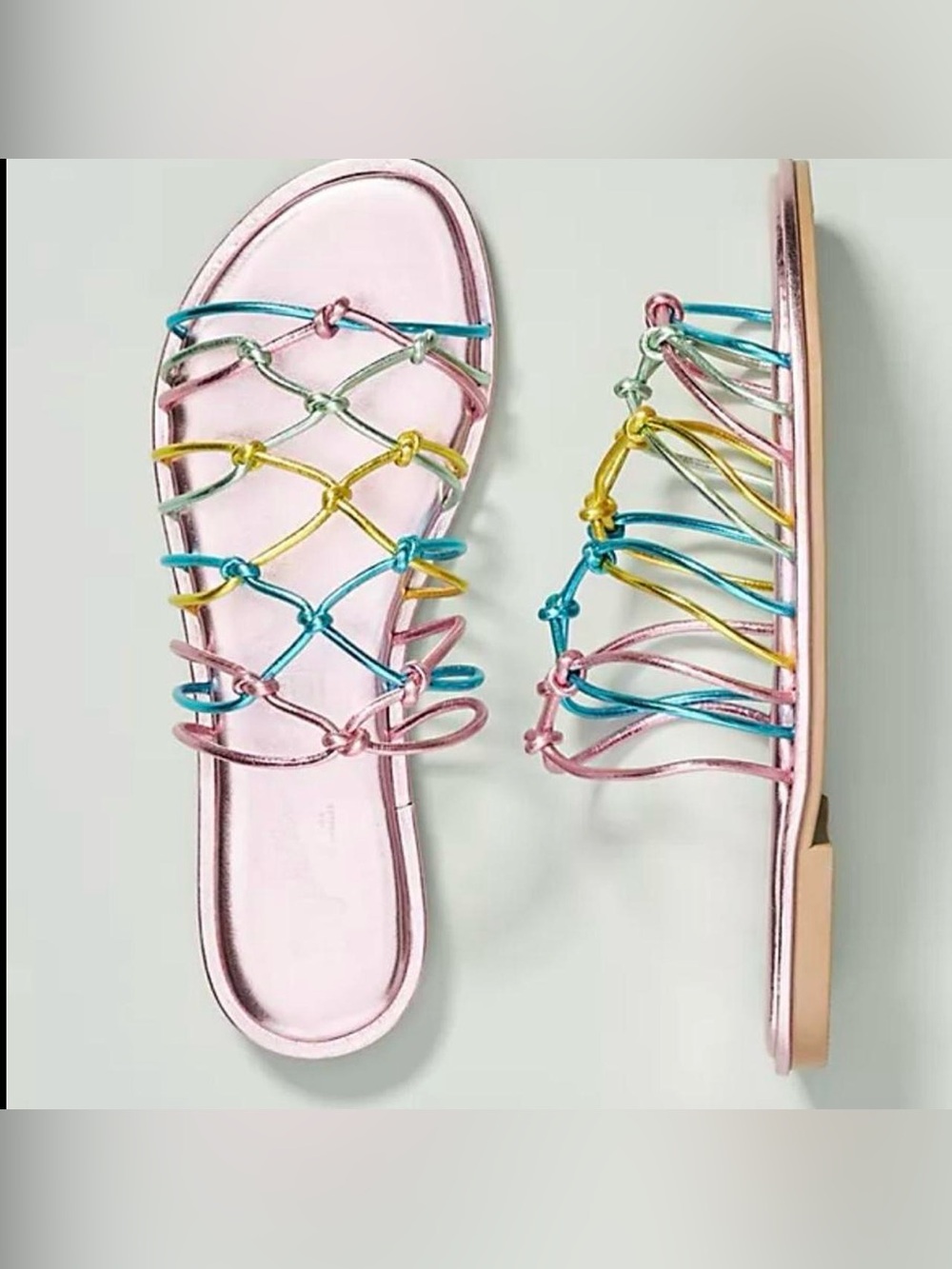 Stephane Kelian Multicolor Strappy Women's Sandals